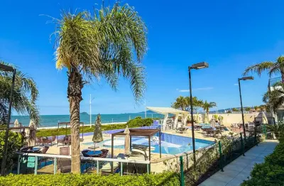 Apartamento pé na areia - balneário piçarras - 90 m² - 1 suíte + 2 dormitórios