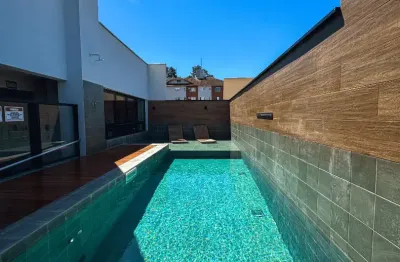 Apartamento novo | anita garibaldi | 87m² | 1 suíte + 2 dormitórios