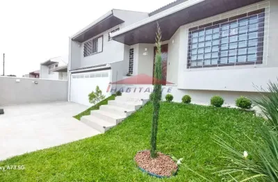 Imperdível oportunidade: casa à venda em curitiba-pr, guabirotuba, 3 quartos, 1 suíte, 2 salas, 3 banheiros, 4 vagas, 238m².