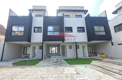 Imperdível sobrado de 3 quartos no condomínio residencial em cajuru, curitiba - pr