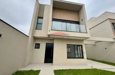 Imperdível sobrado com 3 suítes e 4 vagas de garagem no uberaba, curitiba-pr - confira!
