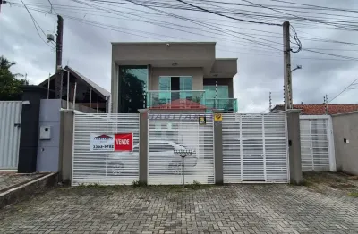 Imperdível sobrado à venda em curitiba-pr, bairro cajuru: 3 quartos, 1 suíte, 2 salas, 2 vagas, 112m² de área