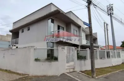 Espetacular sobrado à venda em curitiba-pr, bairro sítio cercado: 3 quartos, sendo 1 suíte, 1 sala, 3 banheiros, 1 vaga de garagem, 127,96 m²área.