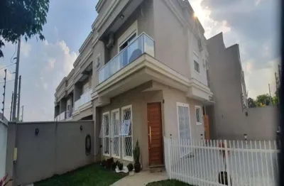 Oportunidade única: sobrado de luxo com 3 quartos e 5 vagas na cidade de curitiba-pr, jardim das américas