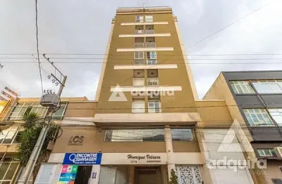 Apartamento à venda 3 quartos, 1 suite, 2 vagas, 80m², centro, ponta grossa - pr