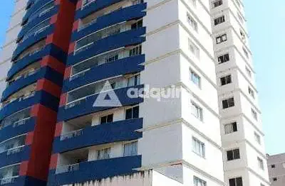 Apartamento à venda 3 quartos, 1 suite, 2 vagas, 173.41m², centro, ponta grossa - pr
