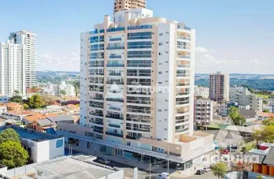 Apartamento à venda 3 quartos, 3 suites, 2 vagas, 228.78m², centro, ponta grossa - pr