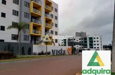 Apartamento à venda 2 quartos, 1 suite, 1 vaga, 58m², colônia dona luíza, ponta grossa - pr