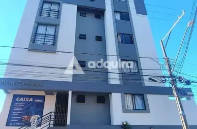 Excelente apartamento garden à venda no edifício montparnasse, centro de ponta grossa - 2 quartos,