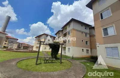 Apartamento à venda e locação 2 quartos, 1 vaga, uvaranas, ponta grossa - pr