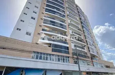 Apartamento à venda 3 quartos, 3 suites, 2 vagas, 230m², centro, ponta grossa - pr