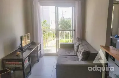 Apartamento à venda 2 quartos, 1 vaga, 65m², uvaranas, ponta grossa - pr