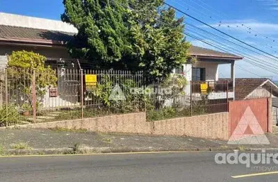 Casa para venda com 3 quartos, 1 suite, 2 vagas, 232m², centro, ponta grossa - pr