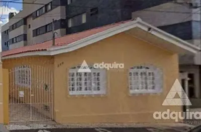 Casa à venda 3 quartos, 2 vagas, 330m², centro, ponta grossa - pr