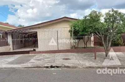 Casa à venda 3 quartos, 1 suite, 5 vagas, 504m², contorno, ponta grossa - pr