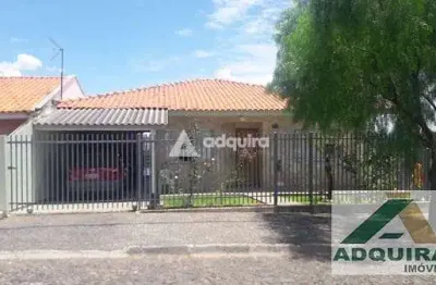Casa à venda 3 quartos, 2 vagas, 214m², chapada, ponta grossa - pr