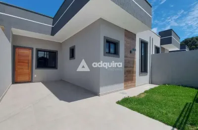 Casa à venda 3 quartos, 1 suite, 2 vagas, 105m², uvaranas, ponta grossa - pr