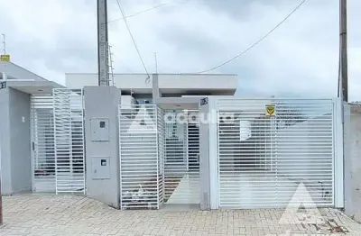 Casa à venda 3 quartos, 1 suite, 2 vagas, 100m², nova rússia, ponta grossa - pr