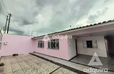Casa à venda 3 quartos, 2 vagas, 360m², neves, ponta grossa - pr