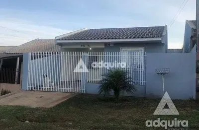 Casa à venda 2 quartos, 1 vaga, 57.25m², cará-cará, ponta grossa - pr
