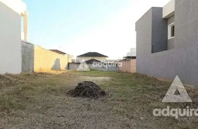 Terreno à venda na Rua Olga Aleda Cavagnare, Jardim Carvalho, Ponta Grossa