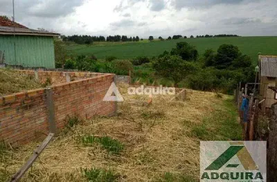 Terreno à venda 253m², cachoeira, cara-cará, ponta grossa - pr