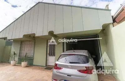 Casa à venda 2 quartos, 1 suite, 1 vaga, 390.98m², centro, ponta grossa - pr