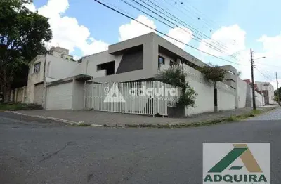 Casa à venda 4 quartos, 1 suite, 4 vagas, 364m², centro, ponta grossa - pr