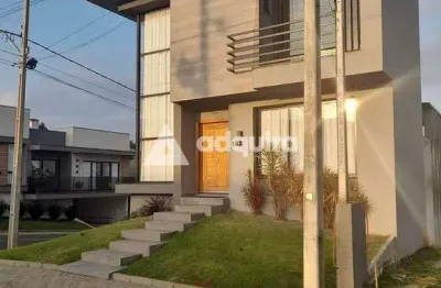 Casa semimobiliada, à venda e locação, em condomínio fechado, ecoville i, semimobiliado, contorno,