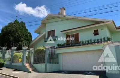 Casa à venda 4 quartos, 2 suites, 2 vagas, 561m², jardim carvalho, ponta grossa - pr