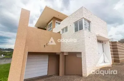 Casa à venda, 4 quartos, 3 suites, 2 vagas, 285m², estrela, ponta grossa - pr
