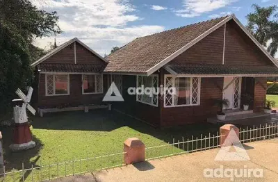 Casa à venda 3 quartos, 1 vaga, 2400m², centro, carambeí - pr