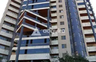 Apartamento à venda 3 quartos, 3 suites, 4 vagas, 589m², centro, ponta grossa - pr