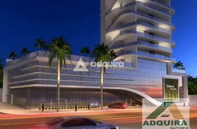 Apartamento à venda 3 quartos, 3 suites, 4 vagas, 453.12m², centro, ponta grossa - pr