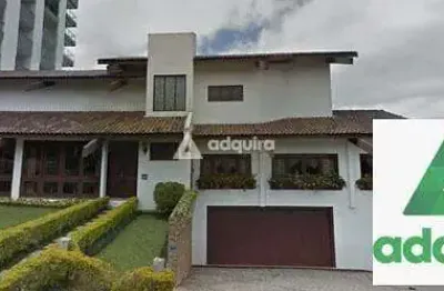 Casa à venda 4 quartos, 2 suites, 4 vagas, 650m², jardim carvalho, ponta grossa - pr