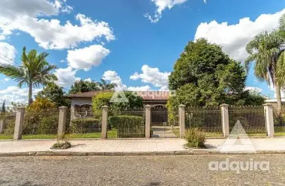 Casa à venda 4 quartos, 2 suites, 6 vagas, 924m², centro, ponta grossa - pr