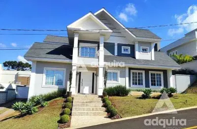 Casa à venda 4 quartos, 4 suites, 4 vagas, 720m², estrela, ponta grossa - pr