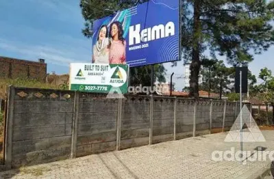 Terreno à venda e locação 600m², orfãs, ponta grossa - pr