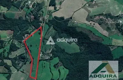 Terreno à venda 213356m², guaragi, ponta grossa - pr