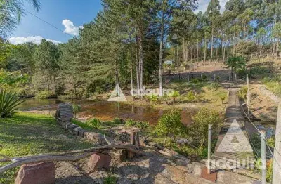Chácara à venda 3 quartos, 1 suite, 8 vagas, 18550m², zona rural, ponta grossa - pr