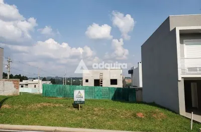 Terreno em condomínio fechado à venda na Avenida General Aldo Bonde, Contorno, Ponta Grossa