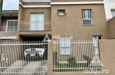Casa à venda 3 quartos, 1 suite, 2 vagas, 160m², jardim carvalho, ponta grossa - pr