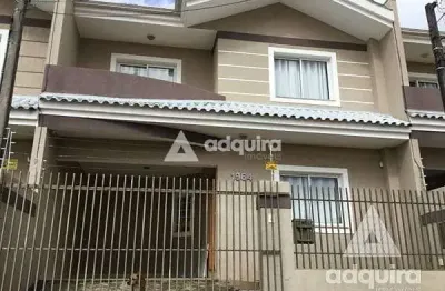 Casa à venda 3 quartos, 1 suite, 2 vagas, 140m², orfãs, ponta grossa - pr