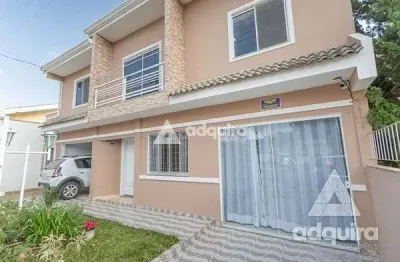 Casa à venda 5 quartos, 2 suites, 2 vagas, 325m², neves, ponta grossa - pr