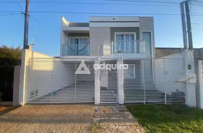 Casa à venda 3 quartos, 1 suite, 1 vaga, 118.43m², oficinas, ponta grossa - pr