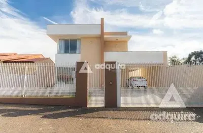 Casa à venda 3 quartos, 2 suites, 5 vagas, 525m², uvaranas, ponta grossa - pr
