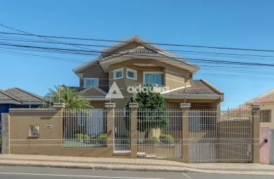 Casa à venda com 4 quartos, 1 suite, 3 vagas, 436.8m², jardim carvalho, ponta grossa - pr