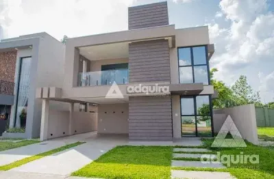Casa à venda 3 quartos, 3 suites, 2 vagas, 300m², jardim carvalho, ponta grossa - pr