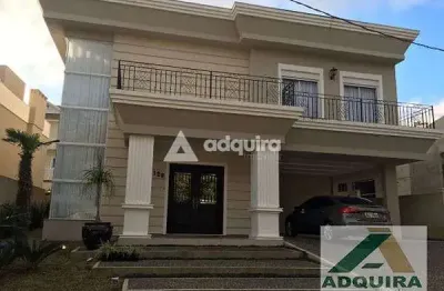 Casa à venda 3 quartos, 3 suites, 2 vagas, 403m², estrela, ponta grossa - pr
