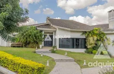Casa à venda 4 quartos, 1 suite, 3 vagas, 1097.25m², boa vista, ponta grossa - pr